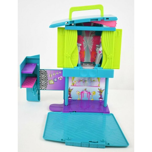 Polly Pocket Pop N Lock World Rockin' Magic Fashion Stage Playset Toy Only 2009 - Picture 6 of 10